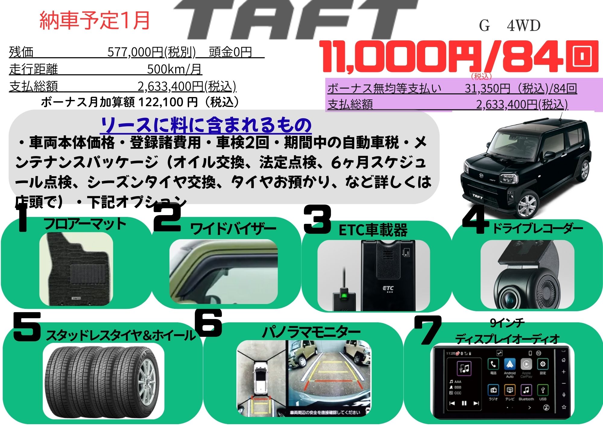 モービルランドカーフェスタ 店内